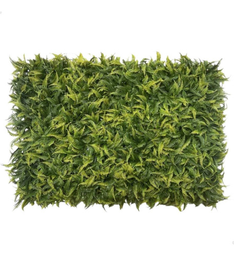 Kit 5 Placa Samambaia Artificial Folha Muro Parede Jardim