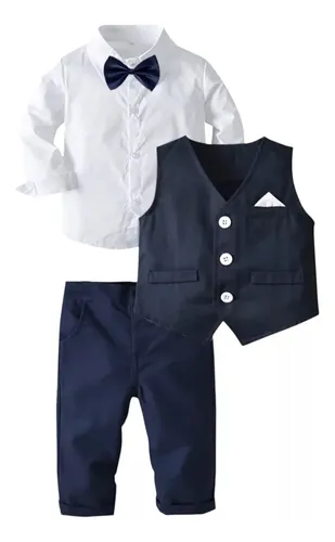 Terno Bebé Y Niño, Traje Elegante Moderno Niño