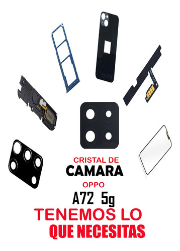 Cristal De Camara Para Oppo A72 5g