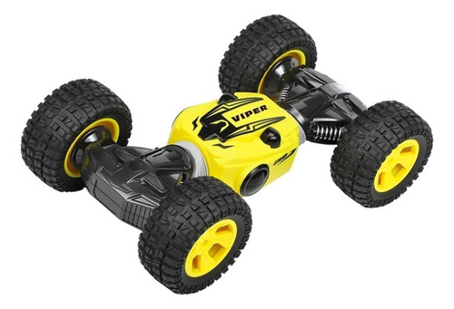 Carro de corrida de controle remoto DM Toys DMT5740 1:16 amarelo