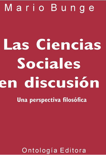 Las Ciencias Sociales En Discusión