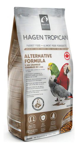 Ração Hagen Hari Tropican Alternative Papagaio Adulto Idoso