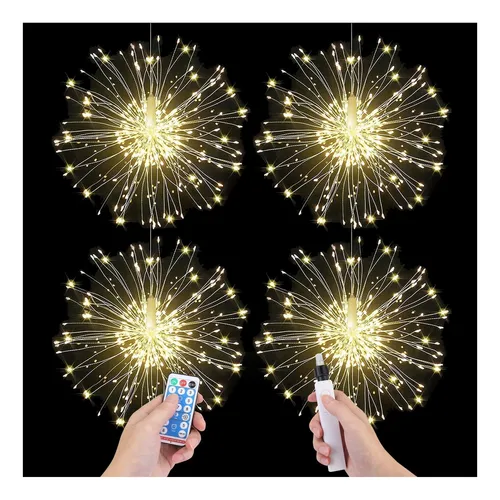 comprar Luces De Fuegos Artificiales 4 Paquetes, 8 Modos Luces De De comprar Luces De Fuegos Artificiales 4 Paquetes, 8 Modos Luces De De