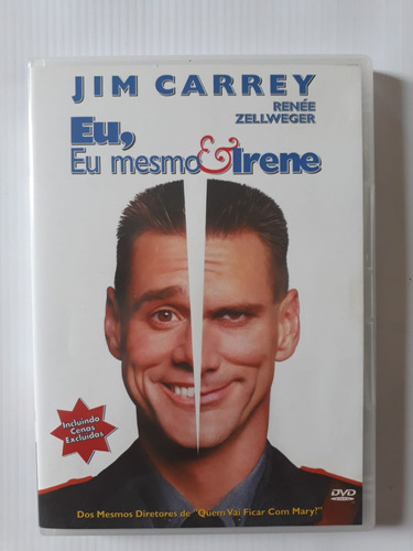 Dvd Eu, Eu Mesmo E Irene - Jim Carrey - Ótimo Estado (Usado)