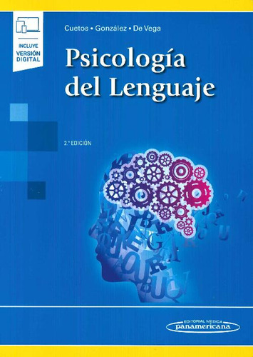 Libro Psicología Del Lenguaje De Manuel  De Vega Rodríguez,