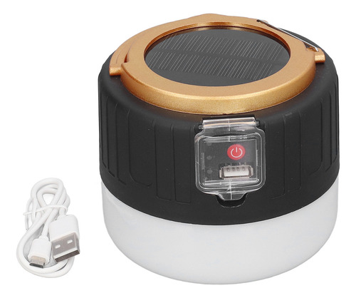 Linterna Led De Camping Con Interfaz Usb, Multifunción, Sola