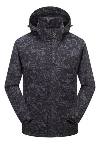 A Chamarra Rompevientos Impermeable Casual Para Senderismo