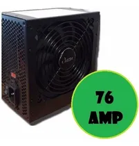 Comprar Fuente De Poder Omega Negra Atx 1200w Real Pciex. 6+2   