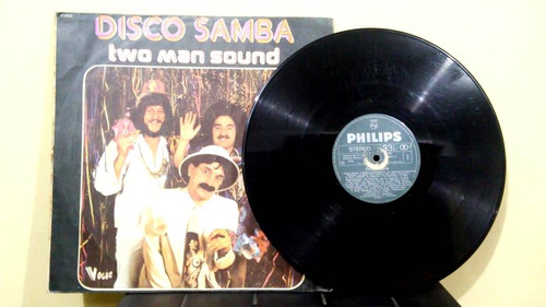 Lp Two Man Sound - Disco Samba (1978) Perú