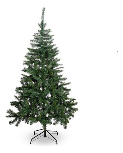 Árbol De Navidad Artificial Verde 180cm Con Base