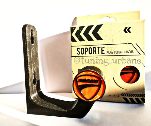 Gancho Porta Casco Moto Soporte Ducati Tuning_urbano