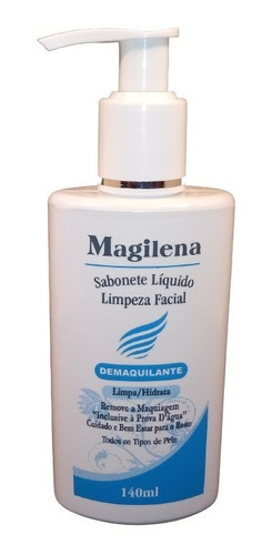 Imagem 1 de 2 de Magilena Sabonete Líquido Facial Demaquilante 140ml