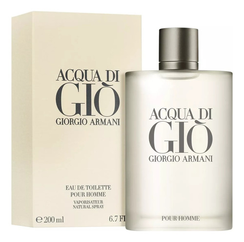 Giorgio Armani Acqua Di Giò Tradicional EDT 200ml Para Hombre