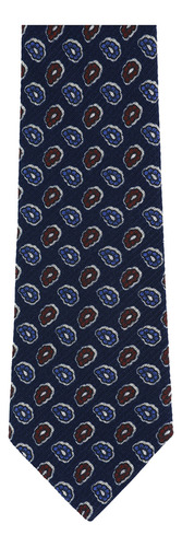 Corbata Scappino Manzoni De Paisleys En Lana Hombre 459 Color Marino