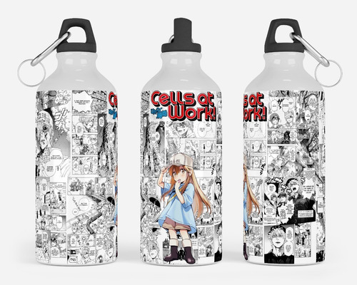 Cells At Work Termo Deportivo Anime 600 Ml
