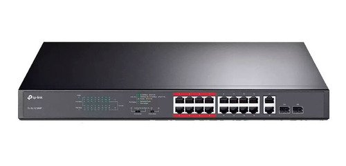 Switch Tp-link Gigabit Ethernet Tl-sl1218mp 20 Puertos 7.2gb