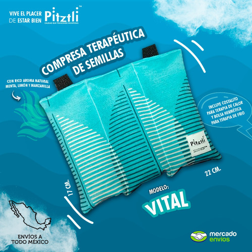 Compresa Terapéutica Aromática De Semillas + Costalito