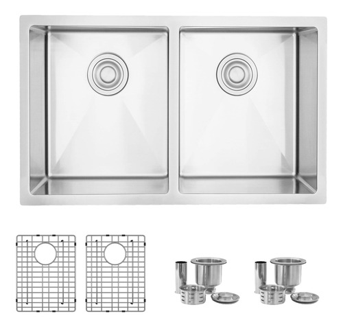 Stylish S-304tg - Fregadero De Cocina De Acero Inoxidable Co