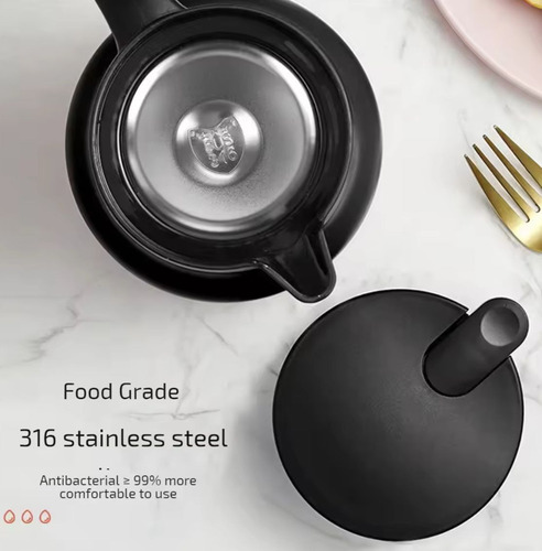 Termo Sifón Termico Con Difusor De Te Hierbas Cafe