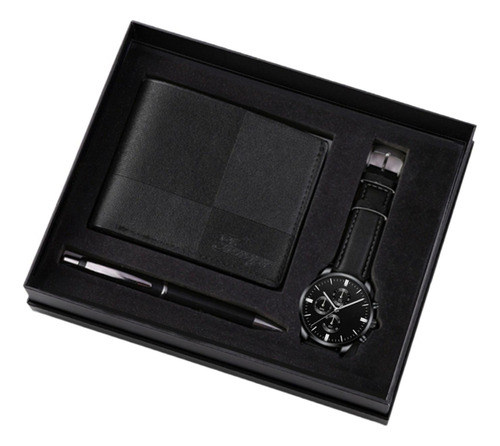 Nuevo Elegante Kit De Regalo For Hombre Con Reloj Tipo