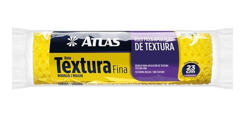 Imagem 2 de 2 de 3 Rolos Para Textura Fina 23cm Atlas - Promoção