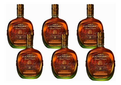 Whisky Buchanan's 18 Años 750 Ml (6 Pack)