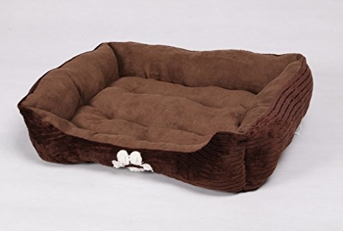 Reversible Cama Del Animal Domestico Cama Rectangulo Pe...