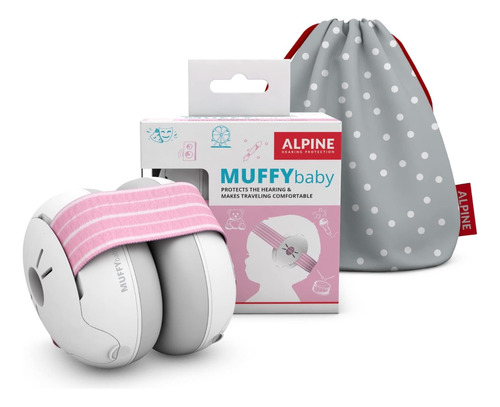 Alpine Muffy Protección De Oídos Para Bebe Y Niños Hasta 36m