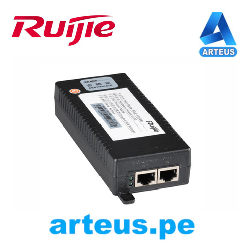 Ruijie Rg-e-130ge - Inyector Poe Midspan Af/at 30w Gigabit