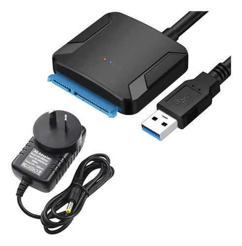 1 Adaptador Usb 3.0 Sata Convertidor Disco Duro Hdd Ssd Au