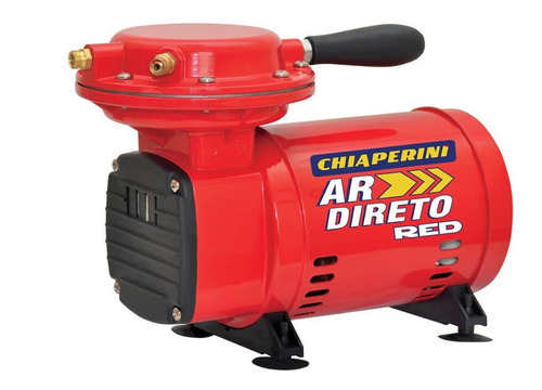 Imagem 1 de 3 de Compressor de ar elétrico portátil Chiaperini Ar Direto RED monofásica 0.25kW 127V/220V