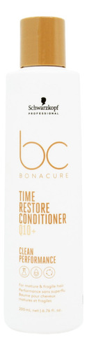 Schwarzkopf Time Restore Q10 Acondicionador 200ml 6c