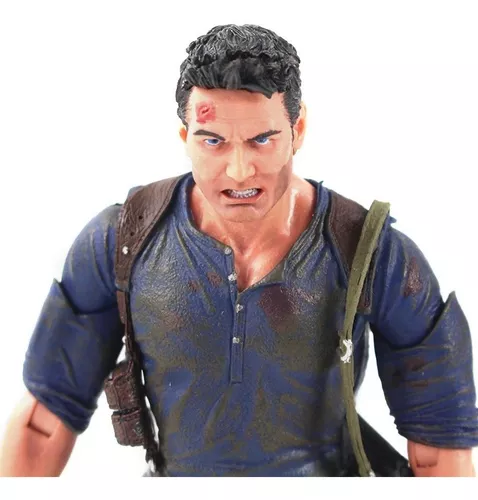 Figure Action Boneco Nathan Drake Uncharted 4 Neca