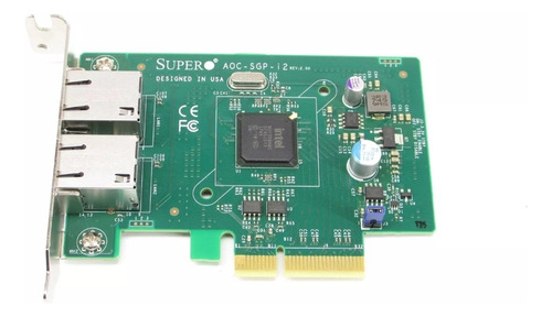 Tarjeta Hba Supermicro Aoc-sgp-i2 2 Puertos Pci-e Gigabit