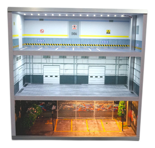 Caso De Exhibición De Automóviles Modelo A Escala 1/64,