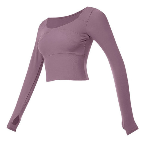 Camisa Deportiva De Manga Larga Para Mujer Camisa Deportiva