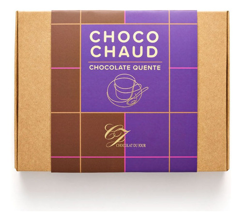 Choco Chaud Kit 4 Unidades  70% Cacau