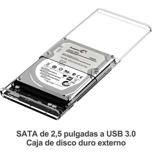 Imagen 3 de 8 de Gabinete Carcasa Disco Duro 2.5 Usb 3.0 Sata Funda Externa