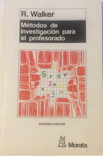 Libro Metodos De Investigacion Para El Profesorado