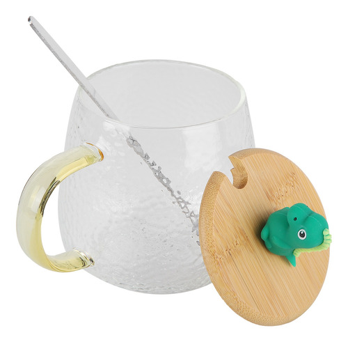 Taza Resistente Al Calor, Bonita Taza De Vidrio Con Alto Con