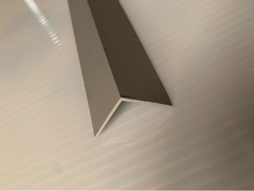Perfil Angulo 25x25mm Aluminio Pintado Bronce-largo 2 Mts