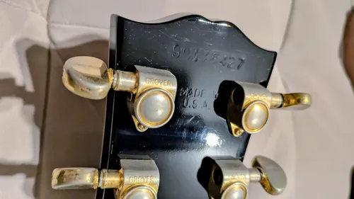 Guitarra Elétrica Gibson Les Paul Custom Ebony-perfeitíssima