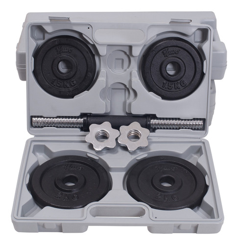 Caja De Mancuerna 9 Kg Muvo Oxford