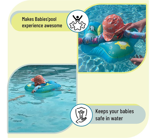 Flotador Salvavidas Inflable Bebé 6meses-3años Playanatación
