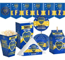 Comprar Kit Imprimible Cumpleaños Boca Juniors Azul Digital
