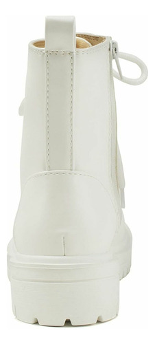 Botas Dama Combate Seguridad Work Chunky Botín Dpaf02