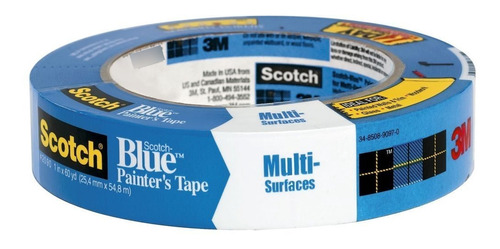 3 m Blue 2090 safe Release Papel Pinocho (multi Surfaces Pin