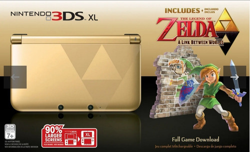 Nintendo 3ds Xl - The Legend Of Zelda Edicion Caja Completo 