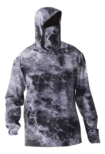 Camisa Con Capucha Y Protección Solar For Hombre, Ropa
