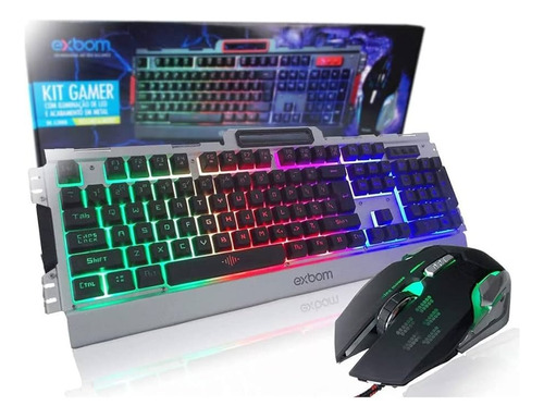 Kit Gamer De Metal